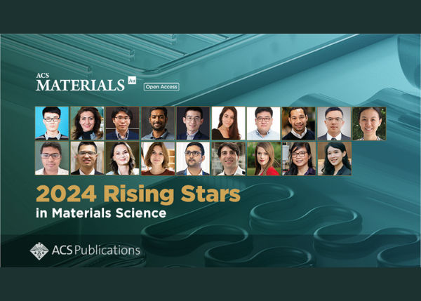 林子恩教授獲ACS Materials Au選為2024 Rising Stars in Materials Science