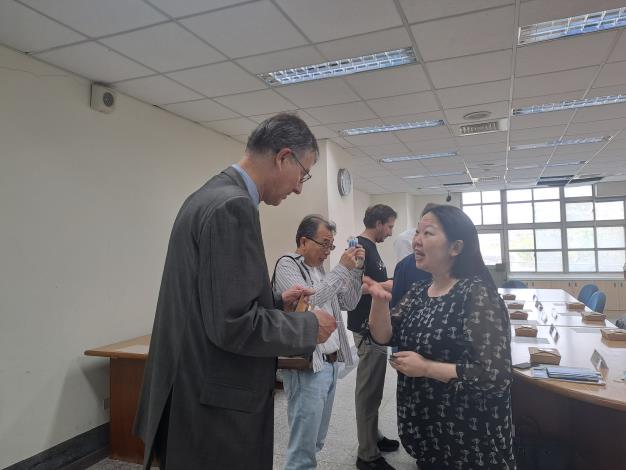 CNRS institute of biological sciences & French Office in Taipei visit the College of Life Science.