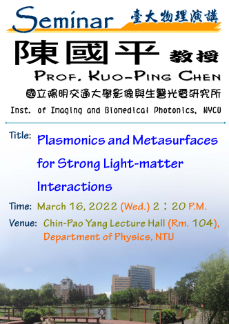 Plasmonics and Metasurfaces for Strong Light-matter Interactions 