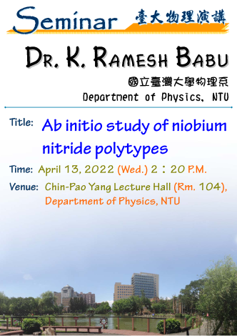 Ab initio study of niobium nitride polytypes