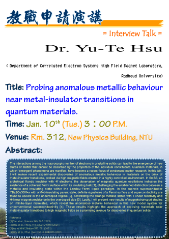 Probing anomalous metallic behaviour near metal-insulator transitions in quantum materials