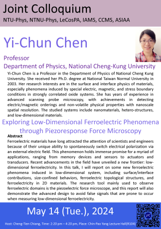 Exploring Low-Dimensional Ferroelectric Phenomena through Piezoresponse Force Microscopy